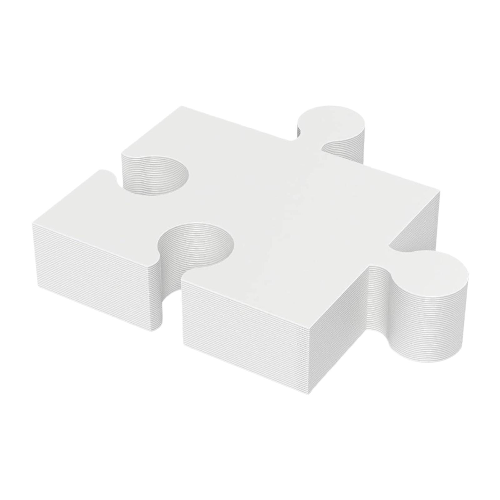 30Pcs Puzzle Pieces Painting D - огляд і ціна Puzzle Blank White